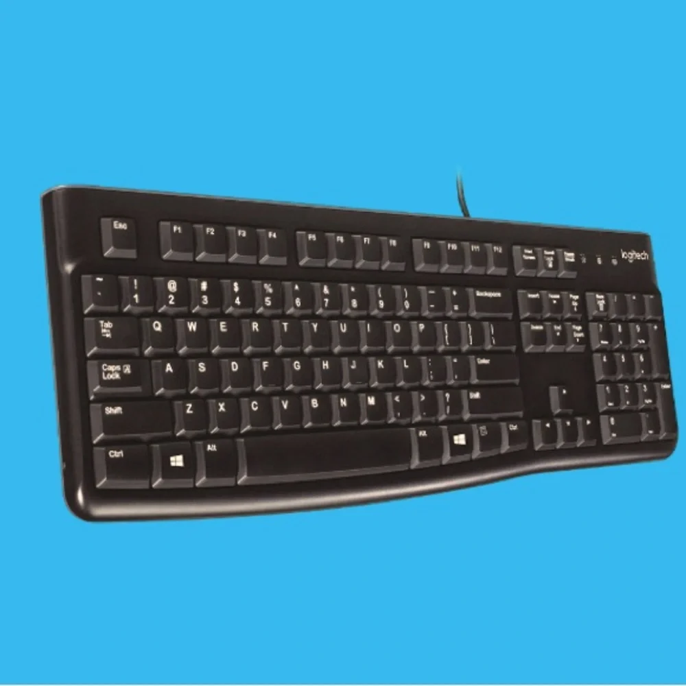 Logitech K120 Plug-and-Play USB Keyboard, Excellent Condition